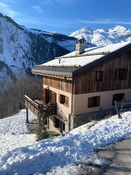 Chalet 6 Chambres A 3 Min Des Pistes Des 3 Vallees St Martin De Belleville Сен-Мартен-де-Бельвіль Екстер'єр фото