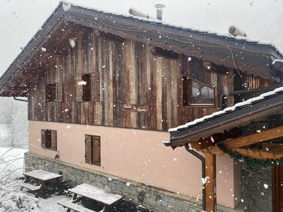 Chalet 6 Chambres A 3 Min Des Pistes Des 3 Vallees St Martin De Belleville Сен-Мартен-де-Бельвіль Екстер'єр фото