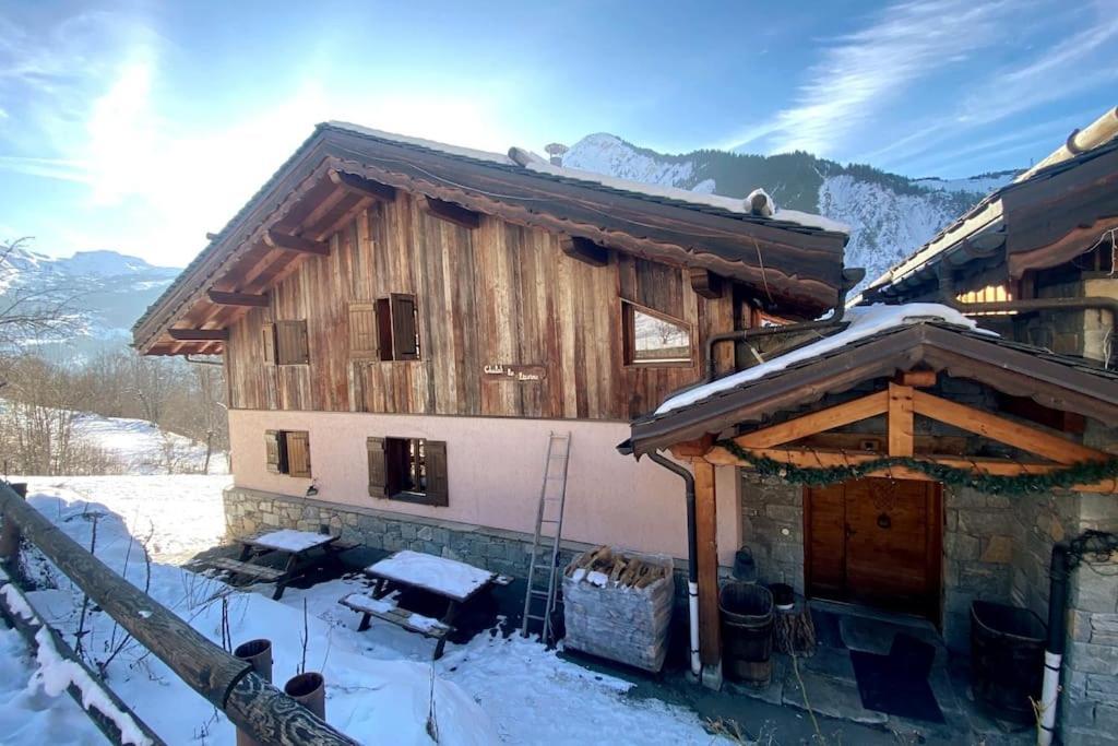 Chalet 6 Chambres A 3 Min Des Pistes Des 3 Vallees St Martin De Belleville Сен-Мартен-де-Бельвіль Екстер'єр фото